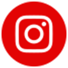 Instagram Red Icon on Hover